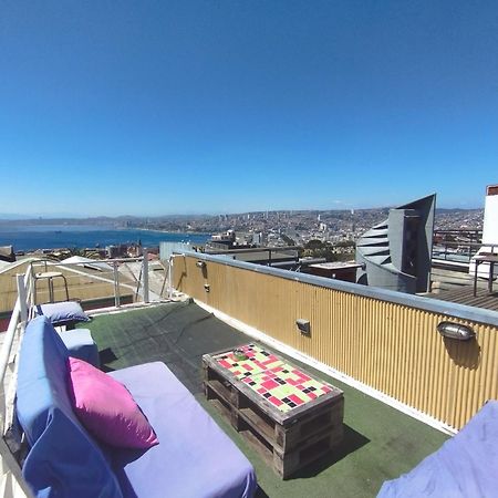 Lemuria Hostel Valparaíso Dış mekan fotoğraf