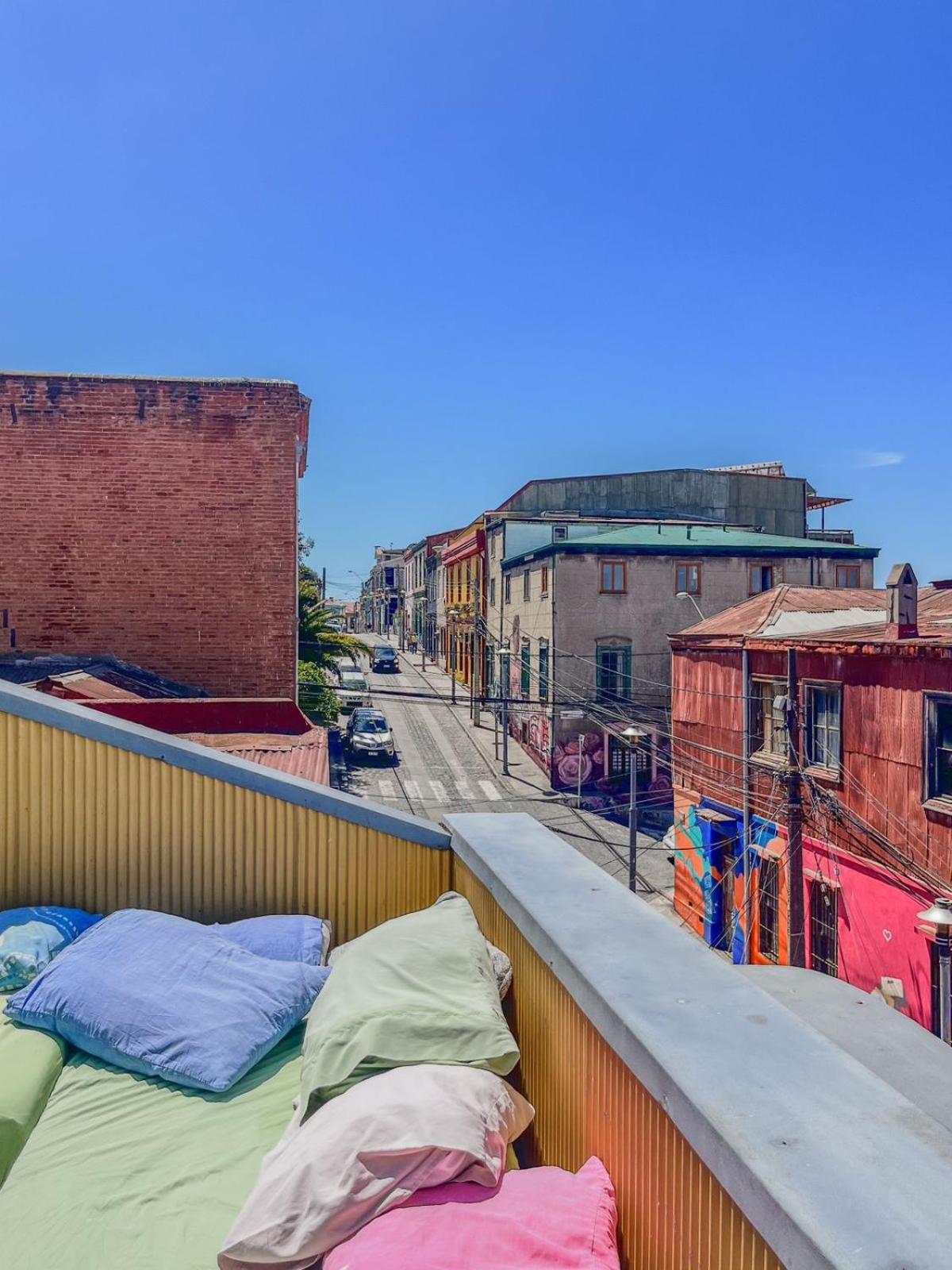 Lemuria Hostel Valparaíso Dış mekan fotoğraf
