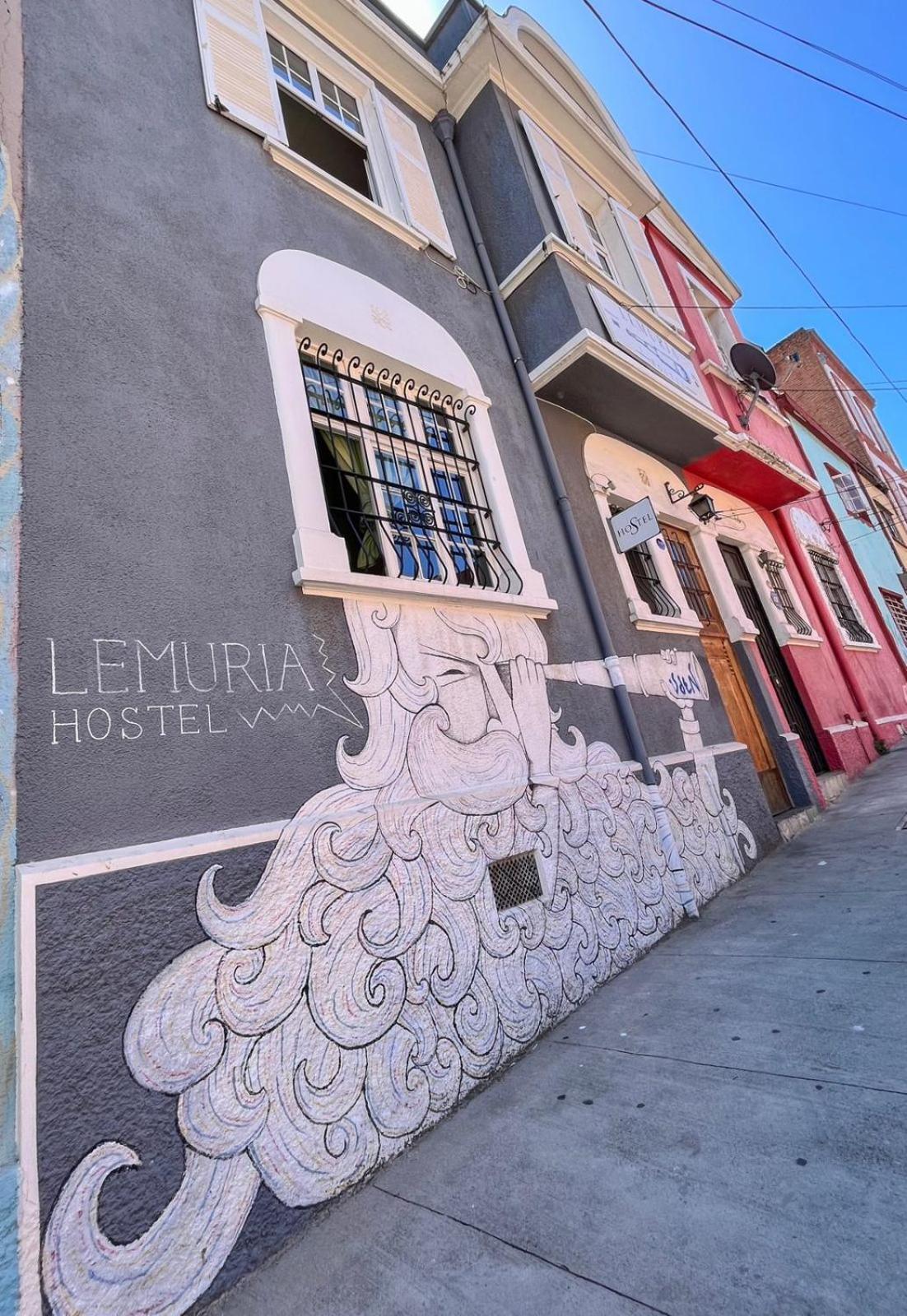 Lemuria Hostel Valparaíso Dış mekan fotoğraf