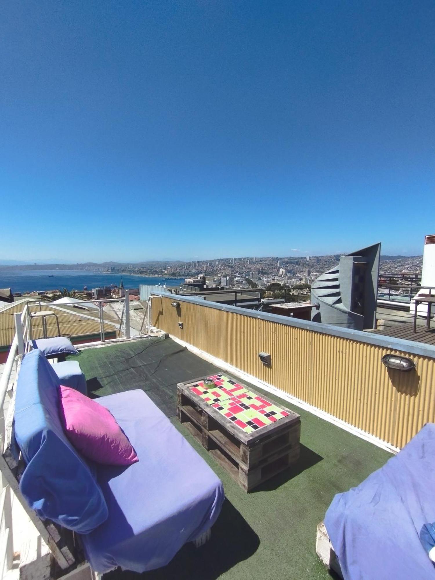 Lemuria Hostel Valparaíso Dış mekan fotoğraf