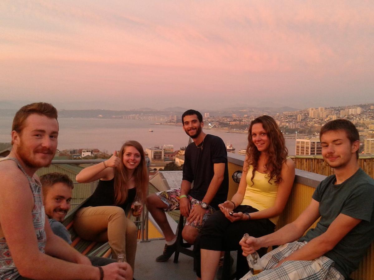 Lemuria Hostel Valparaíso Dış mekan fotoğraf
