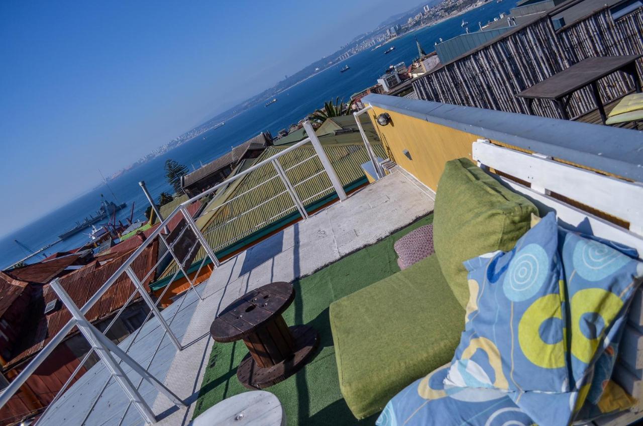 Lemuria Hostel Valparaíso Dış mekan fotoğraf