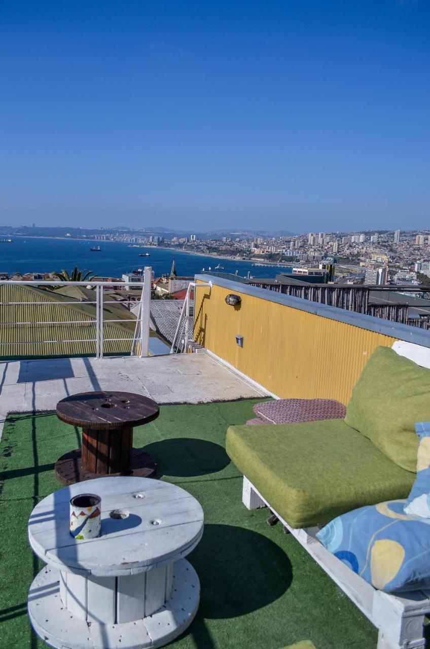Lemuria Hostel Valparaíso Dış mekan fotoğraf