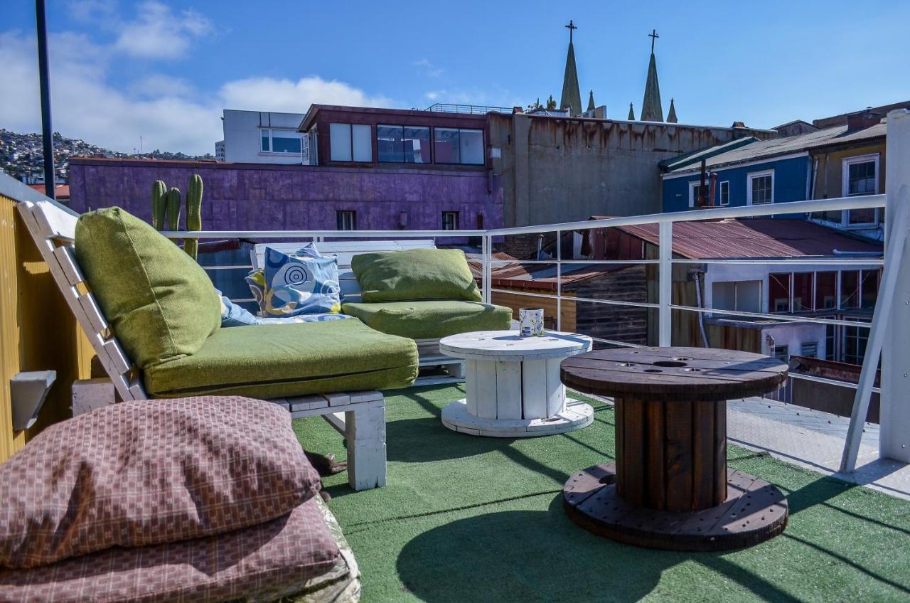 Lemuria Hostel Valparaíso Dış mekan fotoğraf