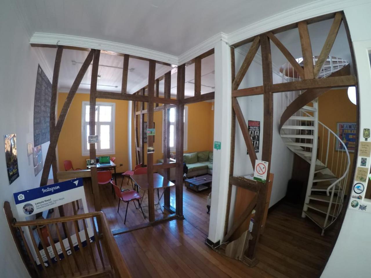 Lemuria Hostel Valparaíso Dış mekan fotoğraf