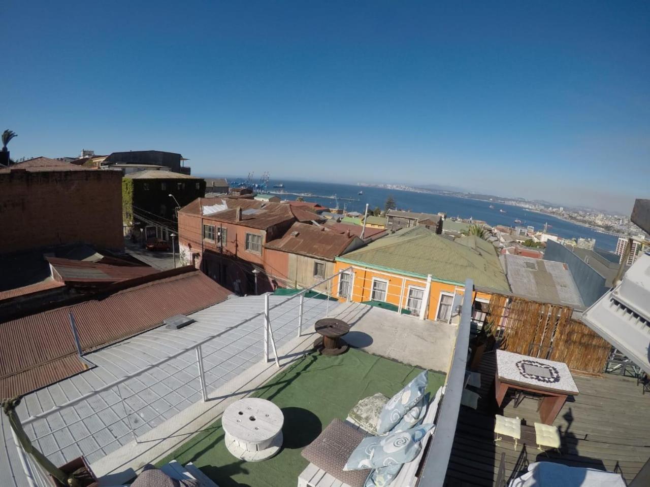 Lemuria Hostel Valparaíso Dış mekan fotoğraf